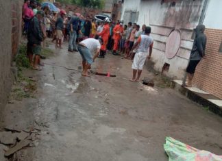 Duas pessoas morreram na madrugada deste domingo, após fortes chuvas em Itaberaba