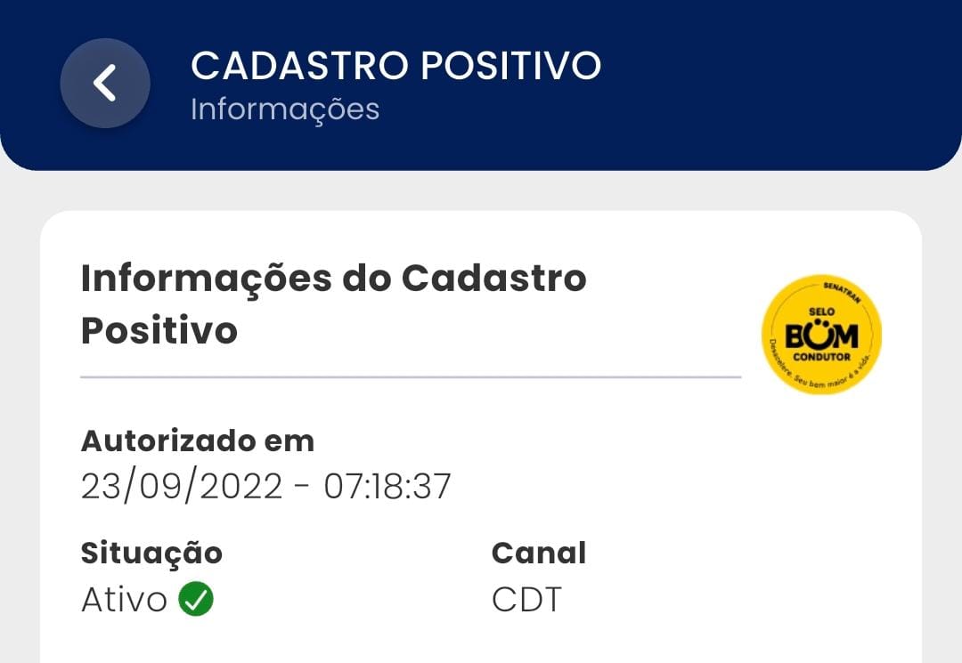 Cadastro Positivo