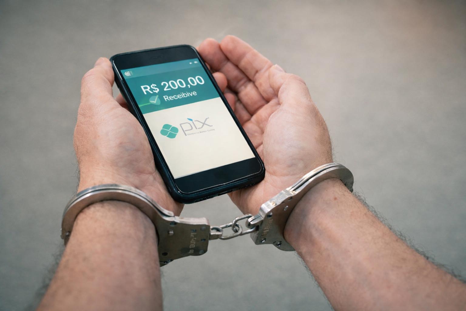 Emprestar conta do Pix pode dar até 8 anos de prisão