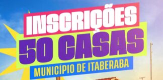 Veja como se inscrever para as 50 casas em Itaberaba Veja como se inscrever para as 50 casas em Itaberaba