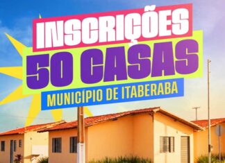 Veja como se inscrever para as 50 casas em Itaberaba Veja como se inscrever para as 50 casas em Itaberaba