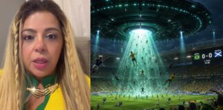 Vidente prevê ‘invasão alienígena’ em jogo do Brasil hoje na Copa do Mundo Vidente prevê 'invasão alienígena' em jogo do Brasil hoje na Copa do Mundo