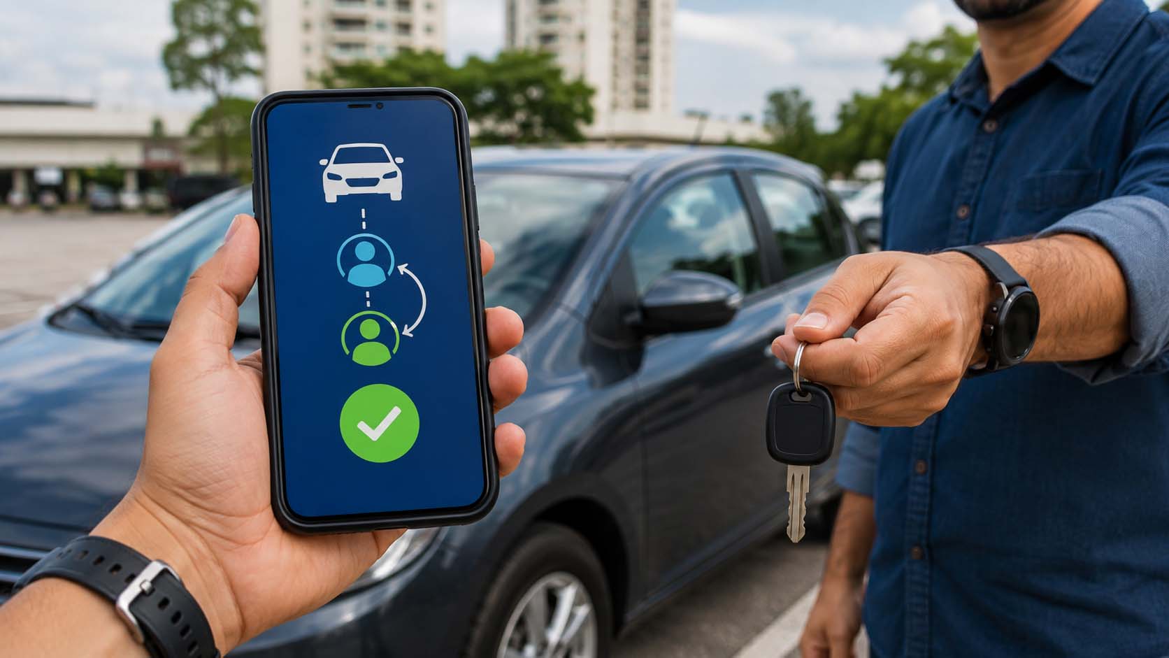 Transferência de carro usado poderá ser feita pelo aplicativo CNH do Brasil